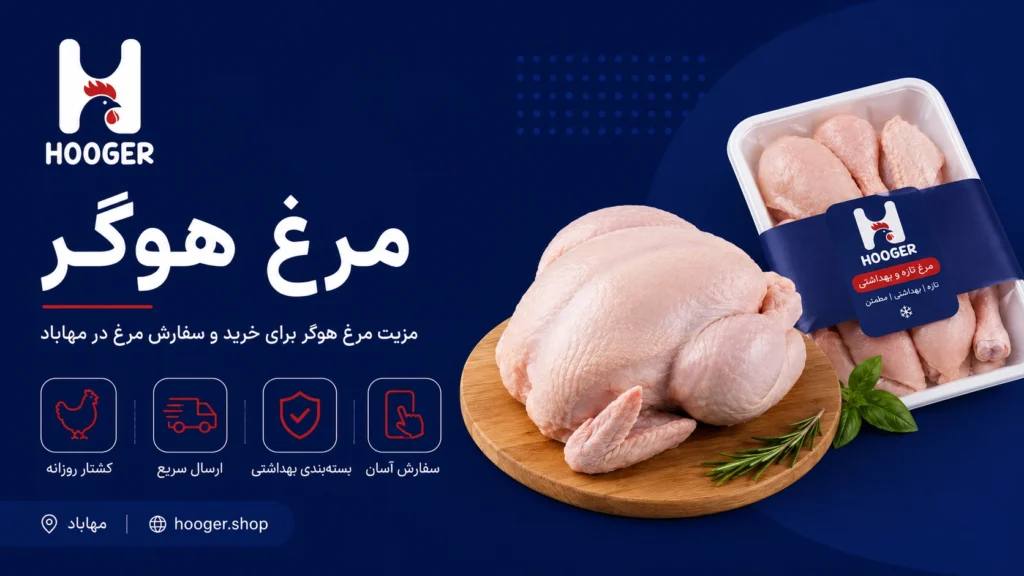 مزیت مرغ هوگر برای خرید و سفارش مرغ در مهاباد